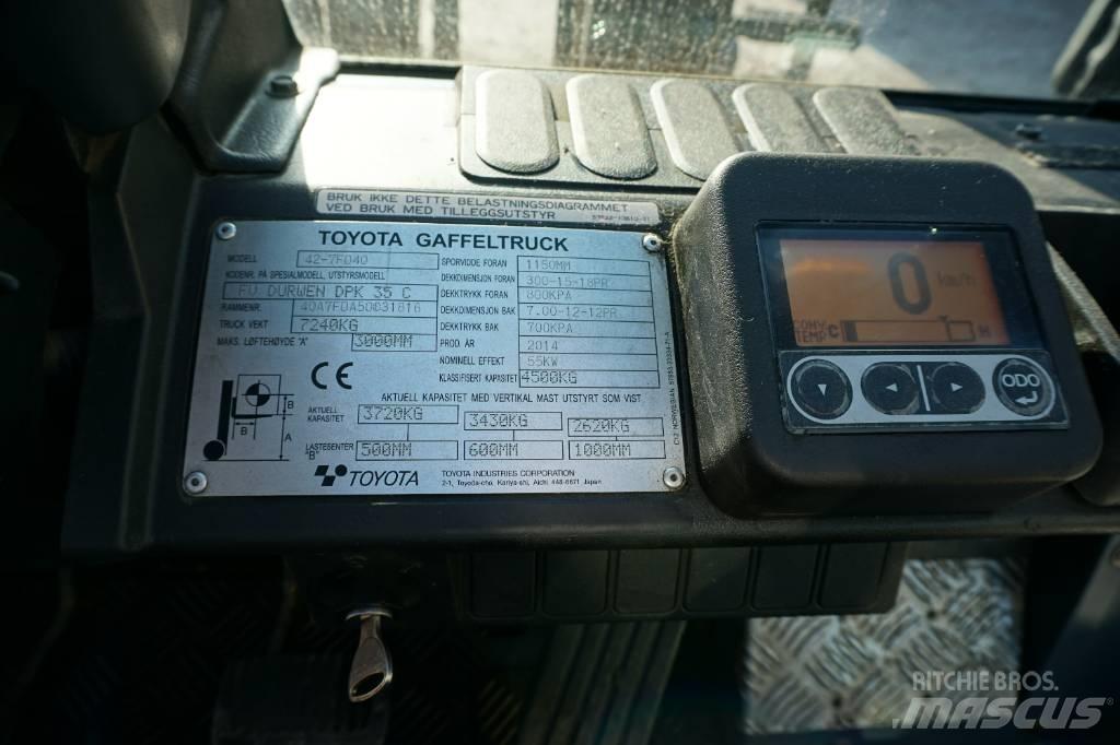 Toyota 42-7FD40 Dizelski viličari