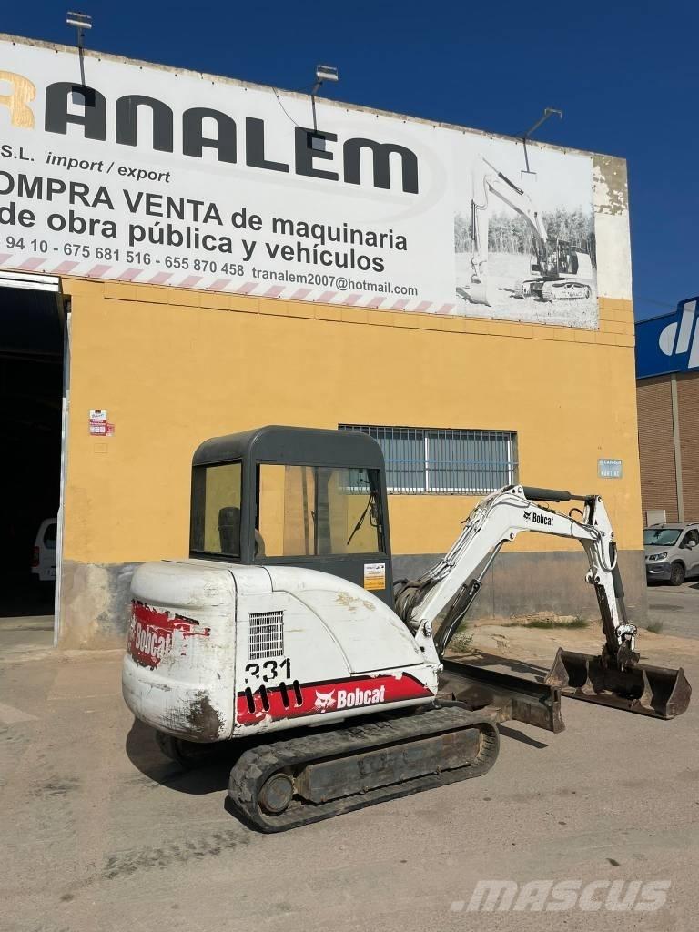 Bobcat 331 Mini excavators < 7t (Mini diggers)