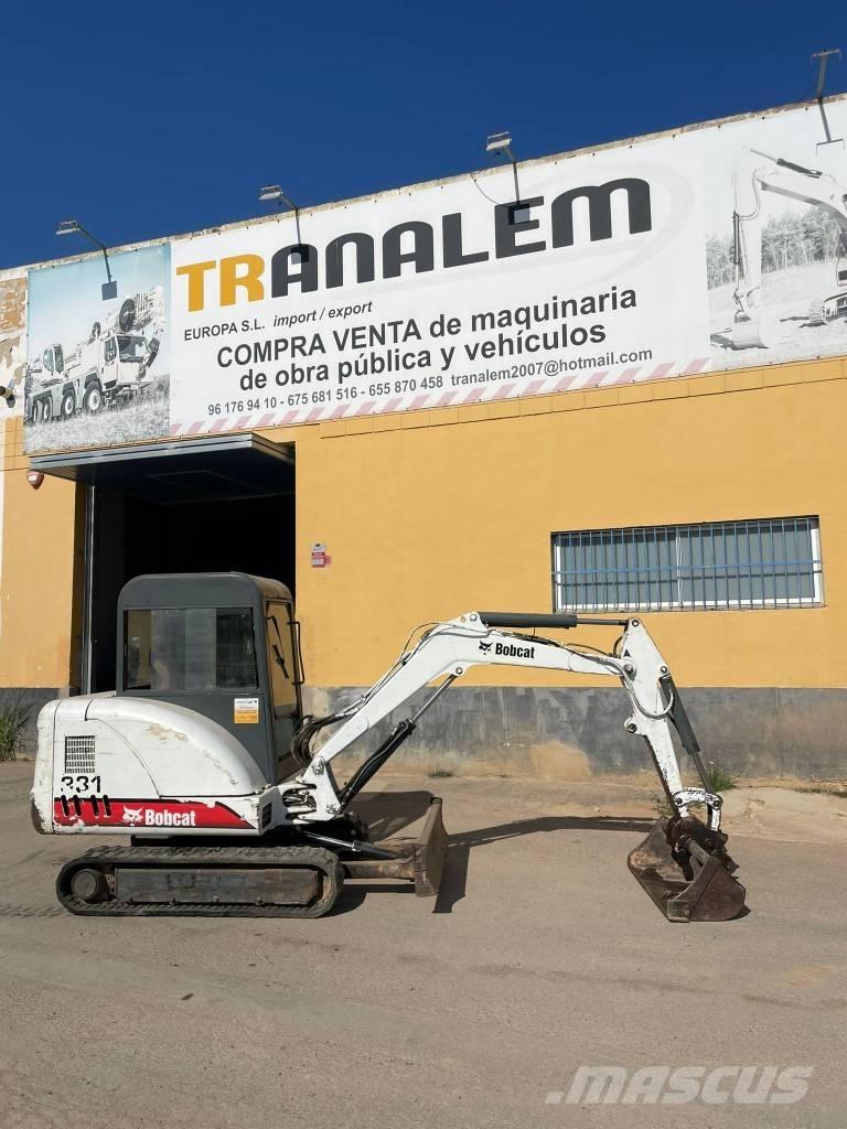 Bobcat 331 Mini excavators < 7t (Mini diggers)