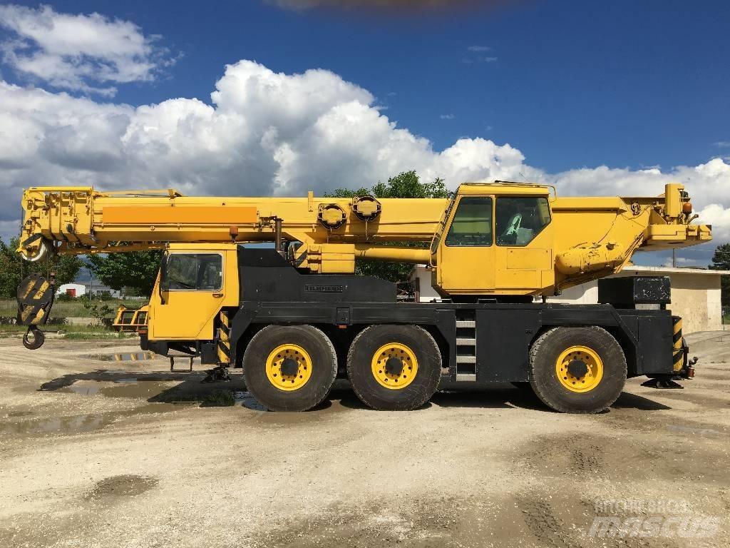 Liebherr LTM 1050 Rabljene dizalice za težak teren