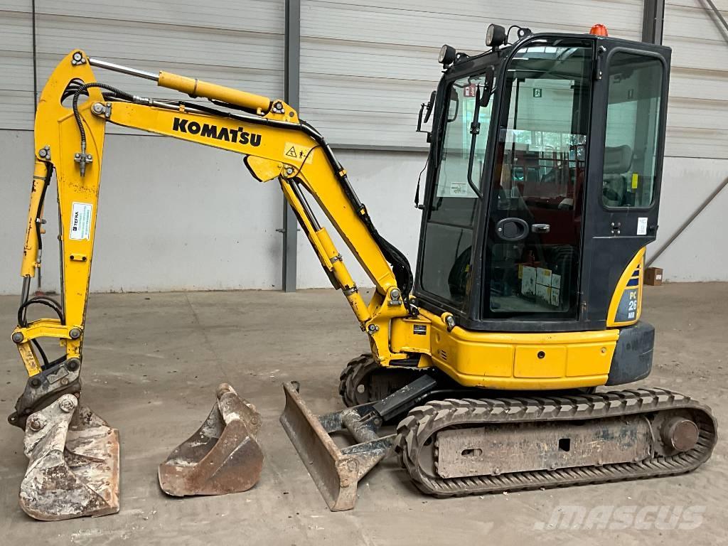 Komatsu PC 26 MR-3 Mini bageri <7t