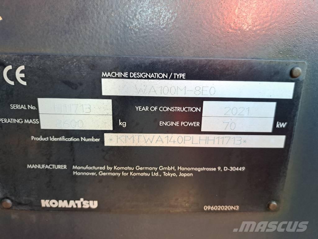 Komatsu WA100-8E0 Utovarivači na kotačima