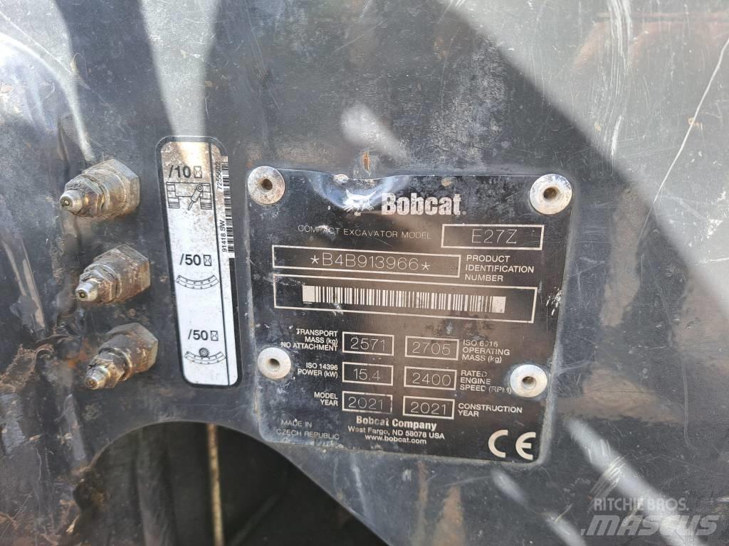 Bobcat E 27 Z Mini bageri <7t