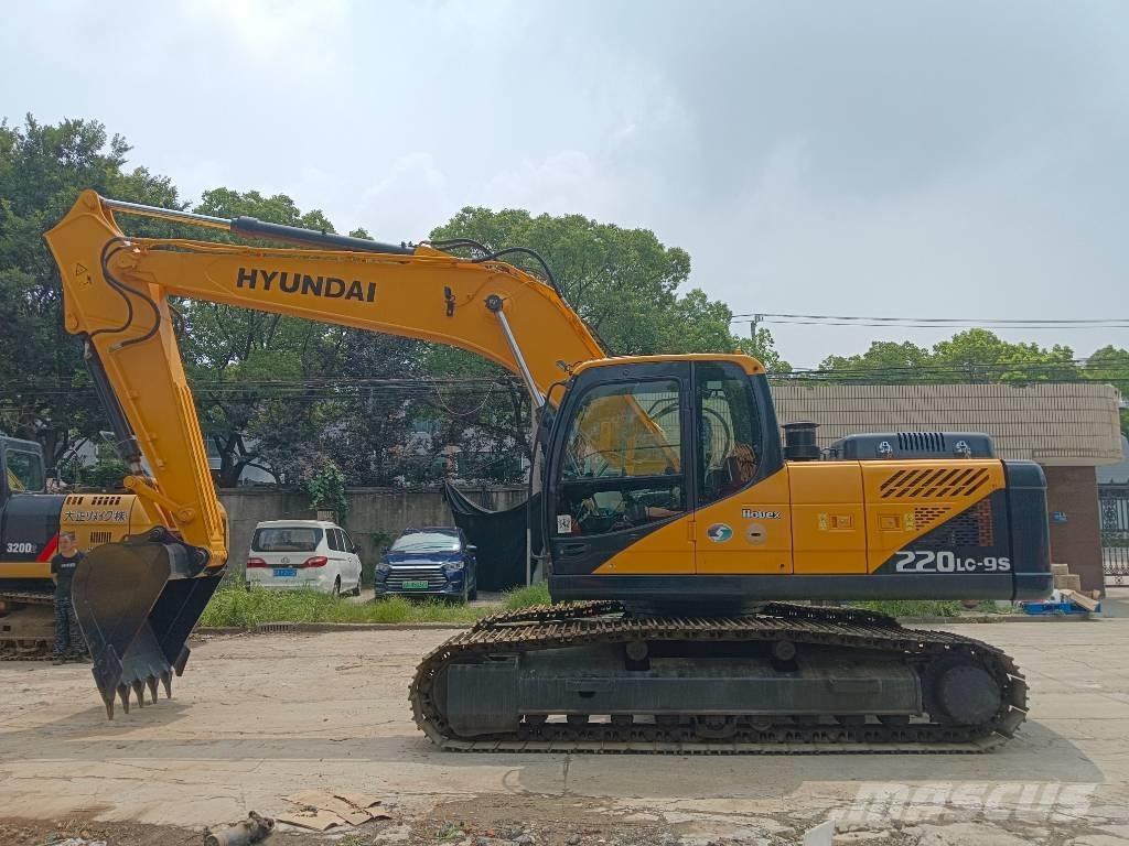 Hyundai R220LC-9S Bageri gusjeničari