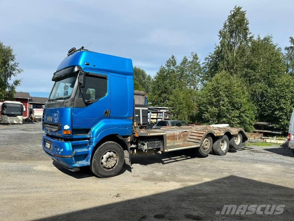 Sisu E11 Kamioni za prijevoz šumskih strojeva