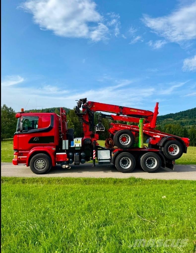 Scania R580 V8 6x4 Kamioni za drva