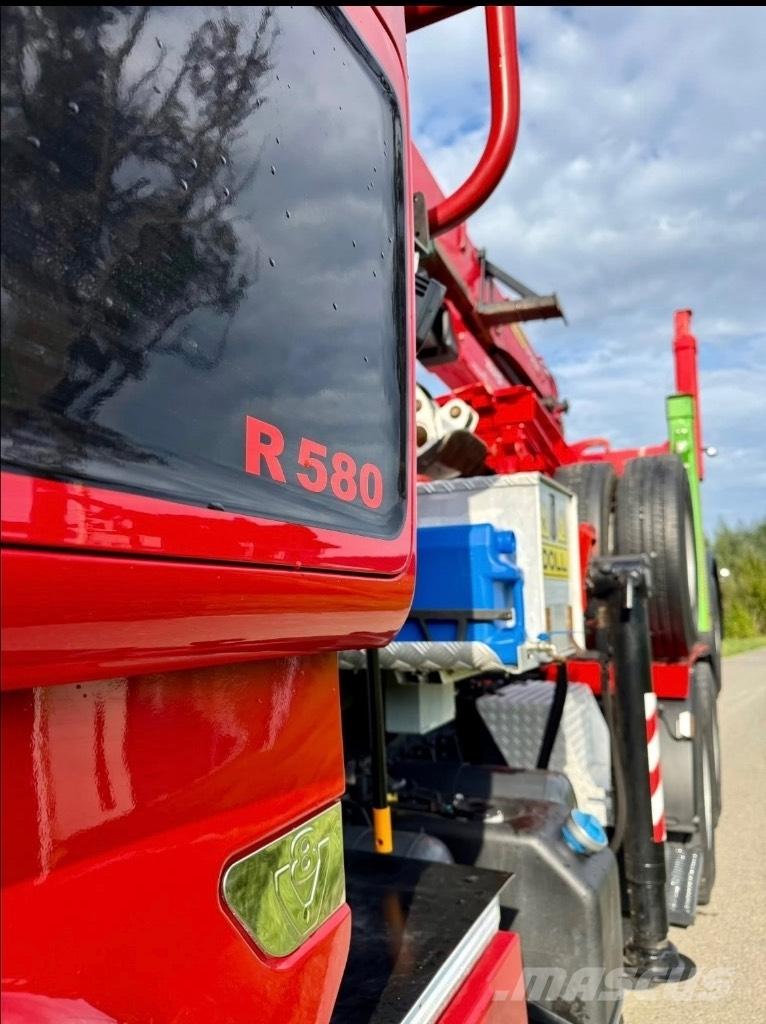 Scania R580 V8 6x4 Kamioni za drva