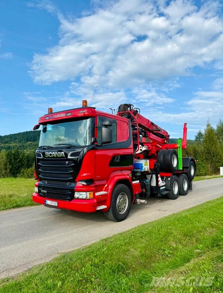 Scania R580 V8 6x4 Kamioni za drva