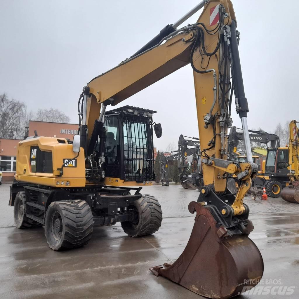 CAT M 318 F Bageri na kotačima