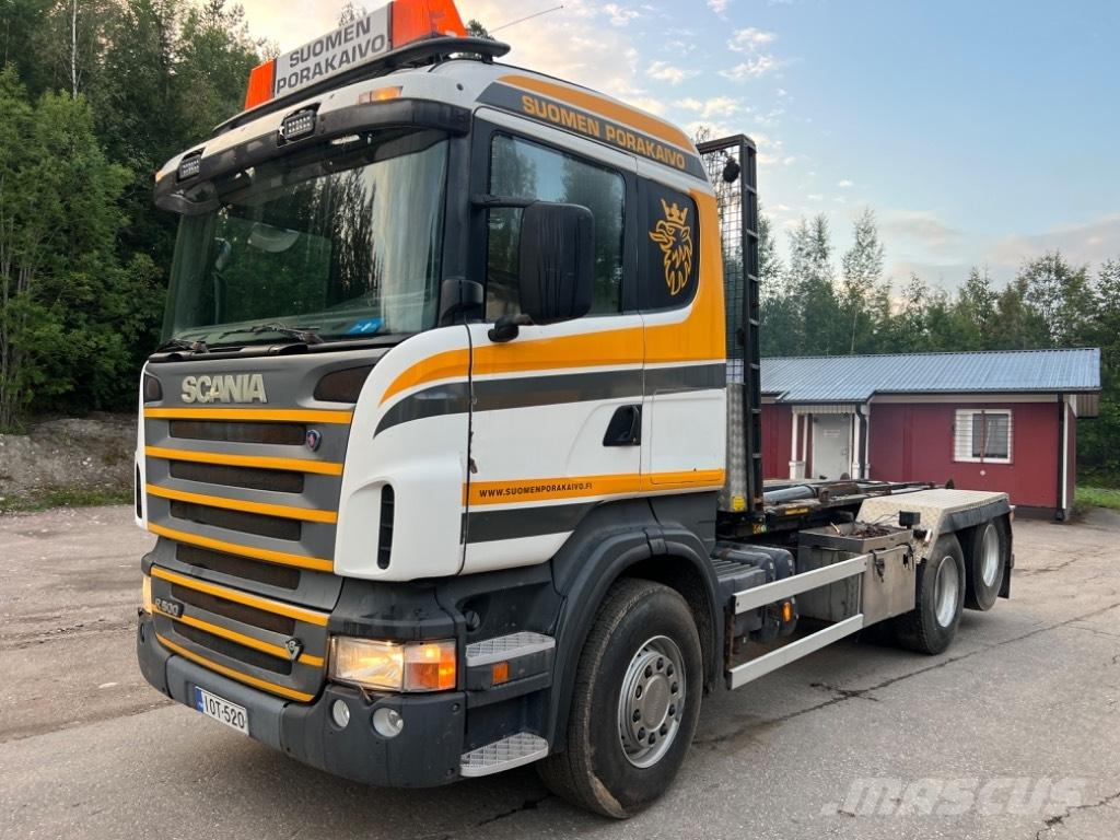 Scania R 500 Rol kiper kamioni s kukama za dizanje