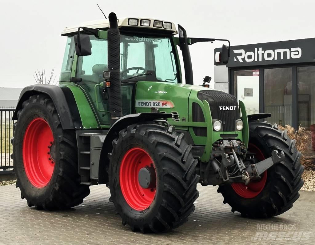 Fendt 820 Vario TMS Traktori