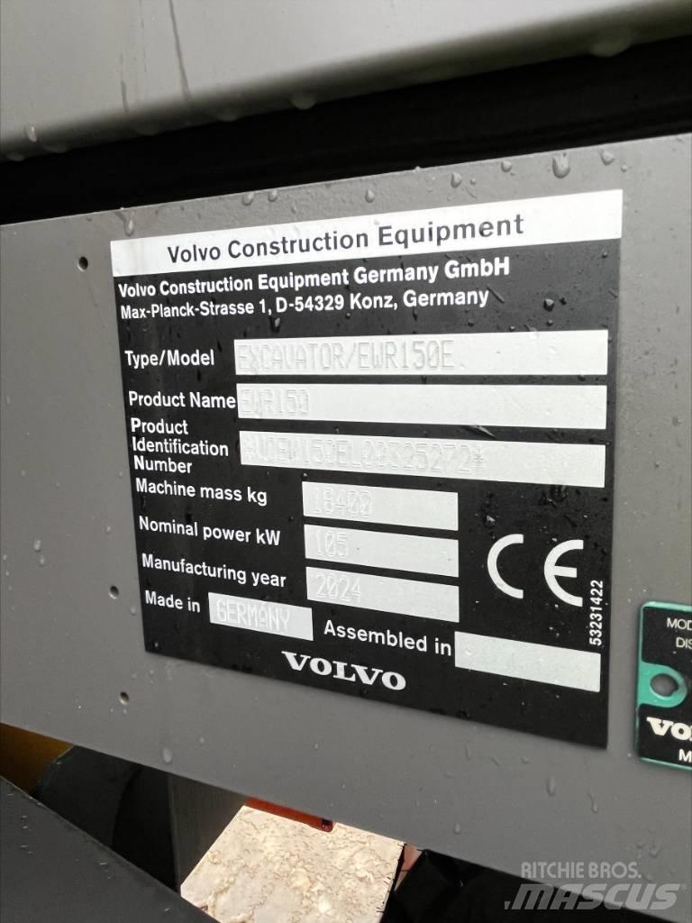 Volvo EWR 150 E Bageri na kotačima