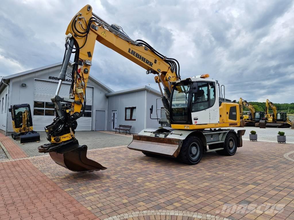 Liebherr A 916 Bageri na kotačima