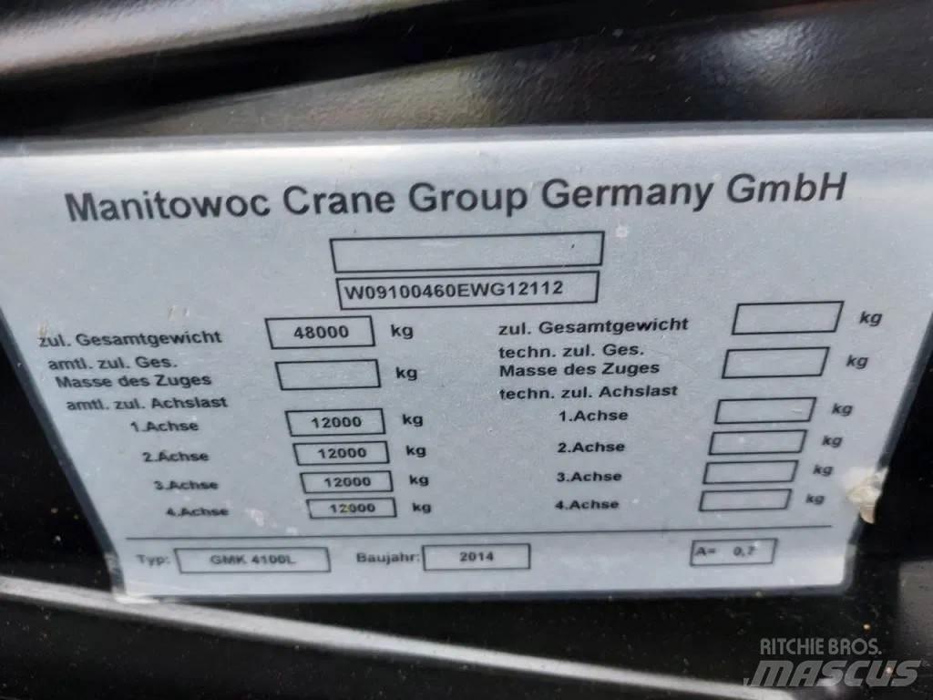 Grove GMK4100L Rabljene dizalice za težak teren