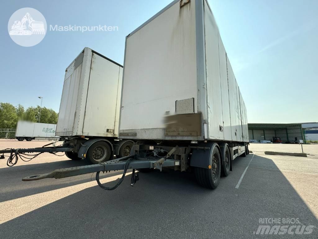 Närko D4HW13L62 Sanduk prikolice