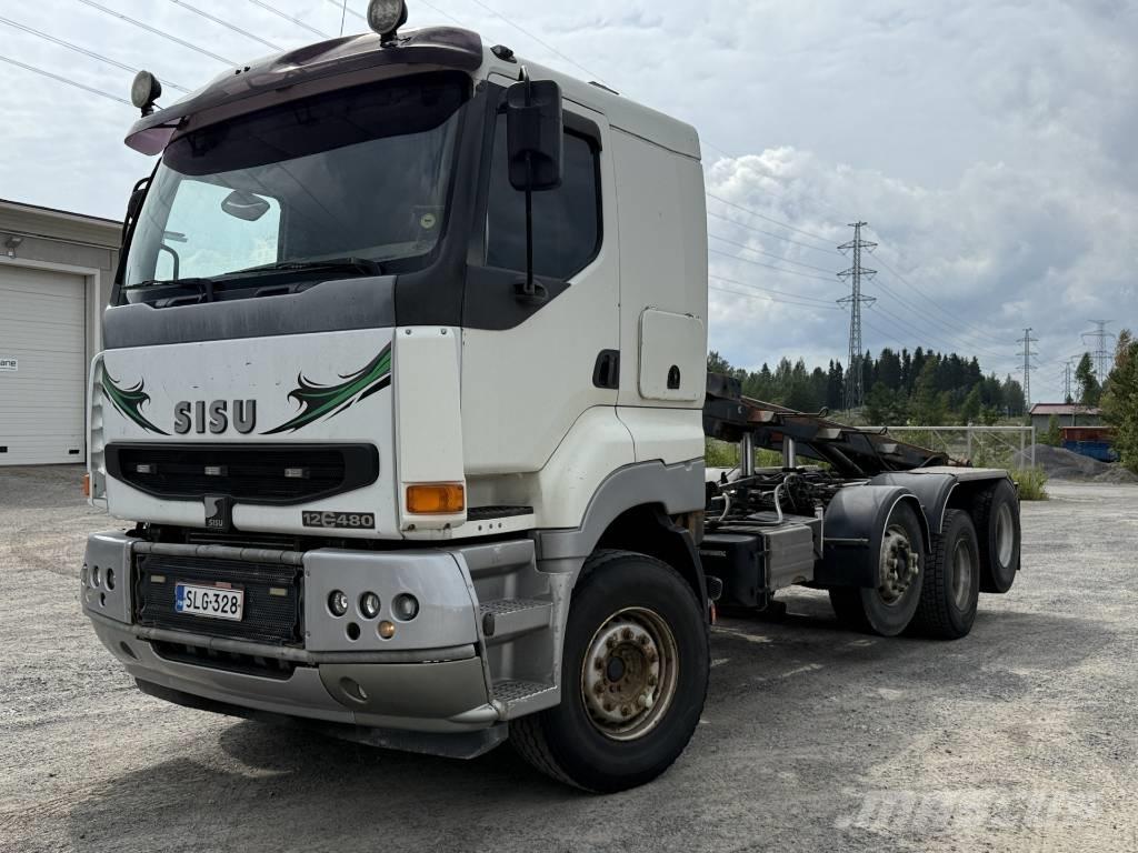 Sisu E12M Demontažnii kamioni za podizanje kabela