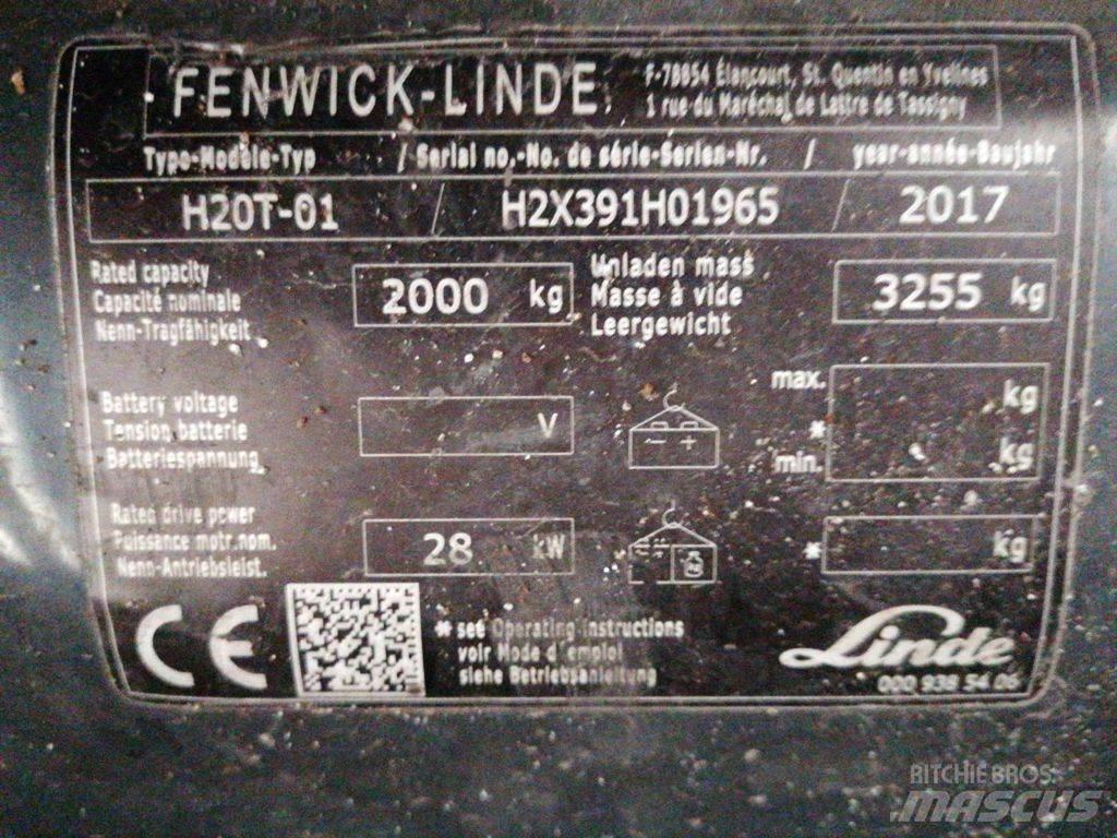 Linde H20T-01 Plinski viličari