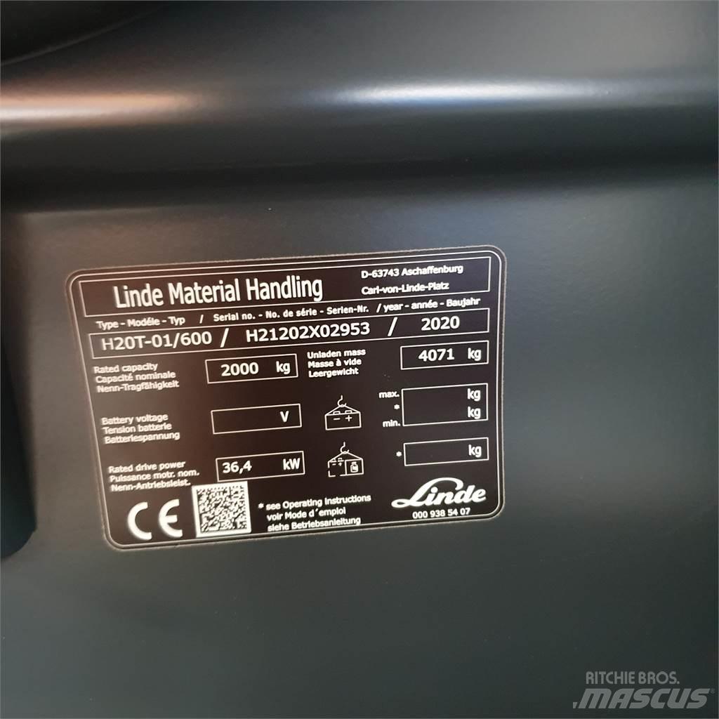 Linde H20T/600 Plinski viličari