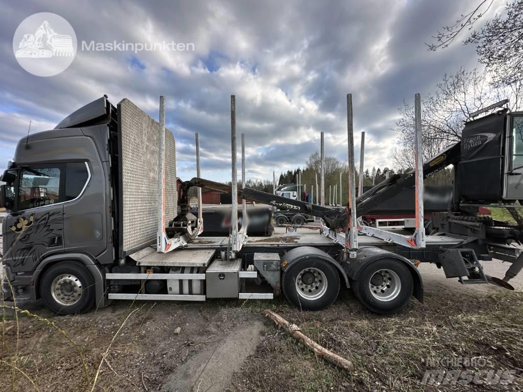 Scania R 730 Kamioni za drva