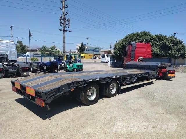 Fliegl 2 axles Nisko-utovarne poluprikolice