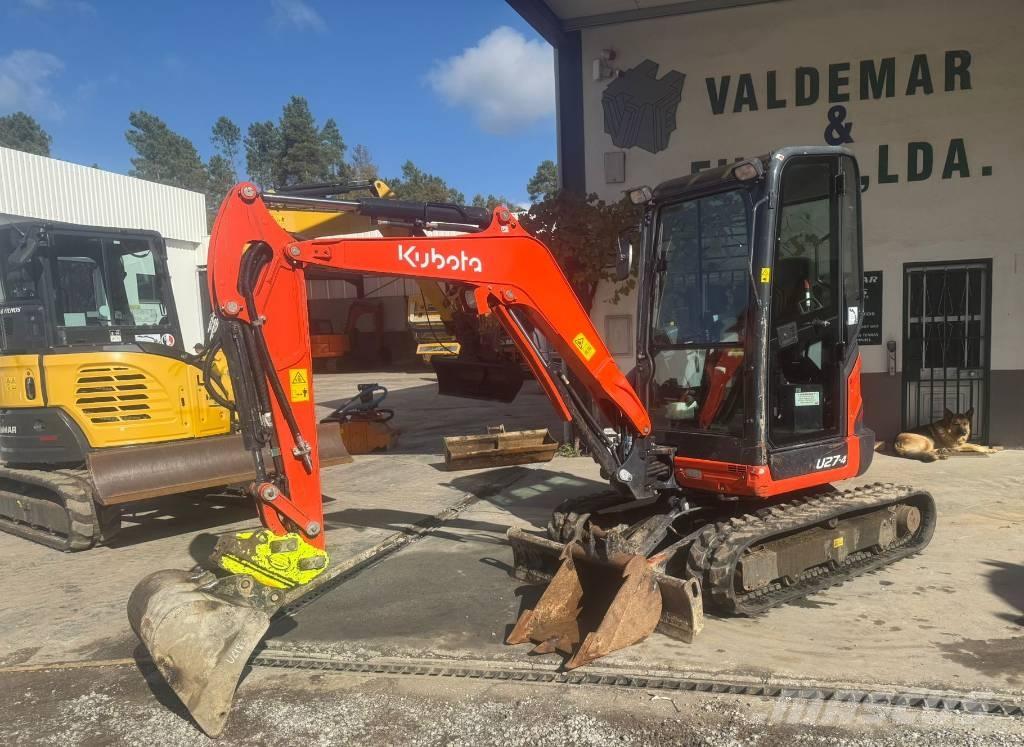 Kubota U 27 Mini bageri <7t