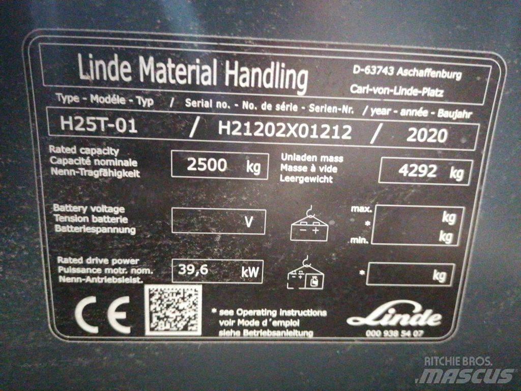 Linde H25T-01 Električni viličari