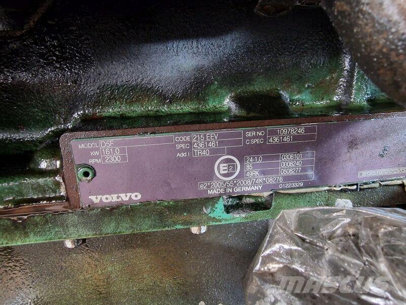 Volvo D5F 215EEV Motori