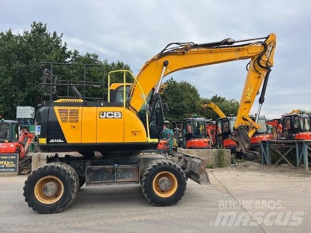 JCB JS 145 W Bageri na kotačima