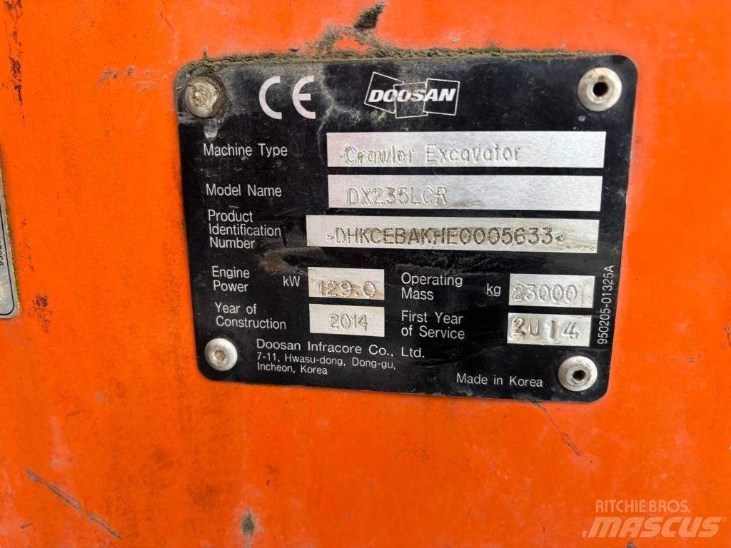 Doosan DX225 LC R Bageri gusjeničari