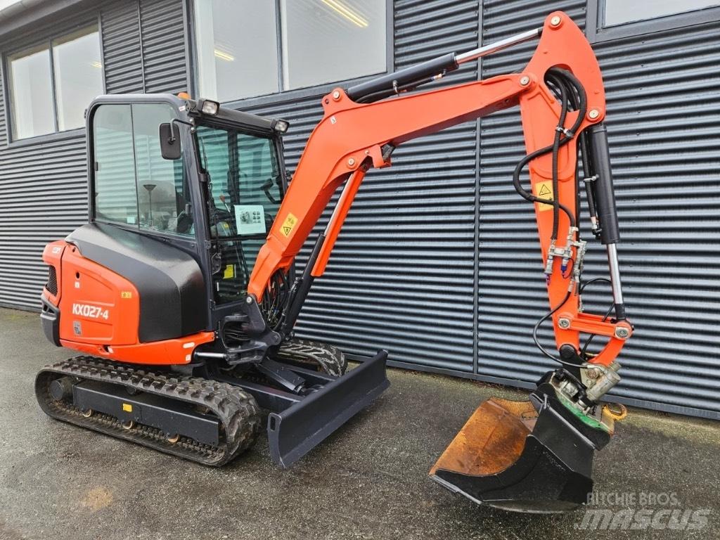 Kubota kx027-4 Mini bageri <7t