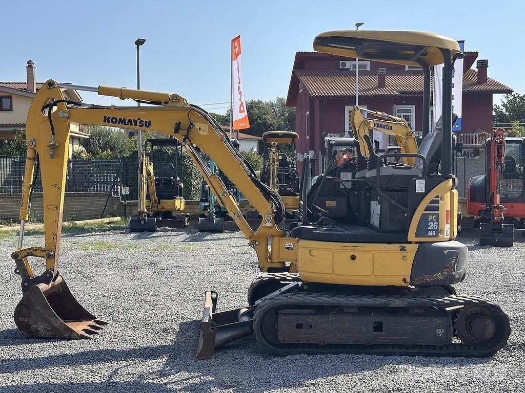 Komatsu PC26MR-3 Mini bageri <7t