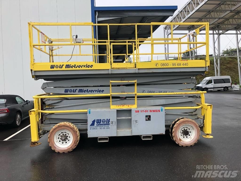 SkyJack SJ 9250 RT Škaraste platforme