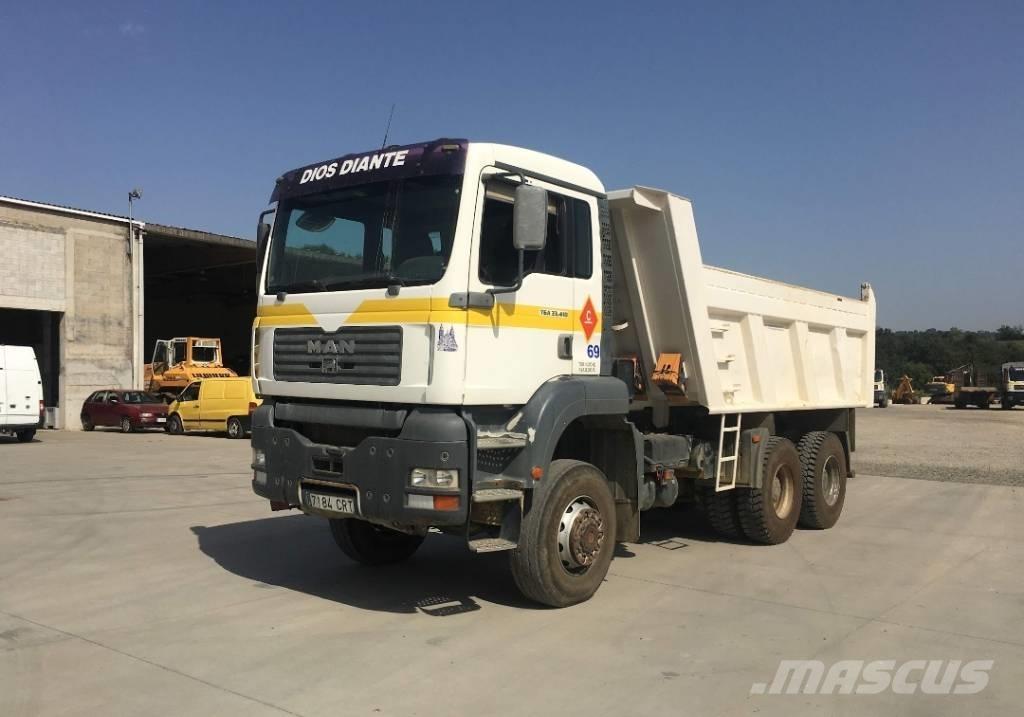 MAN TGA 33.410 Kiper kamioni