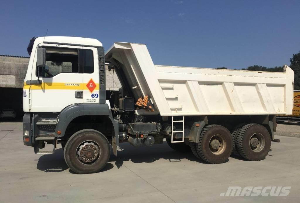 MAN TGA 33.410 Kiper kamioni