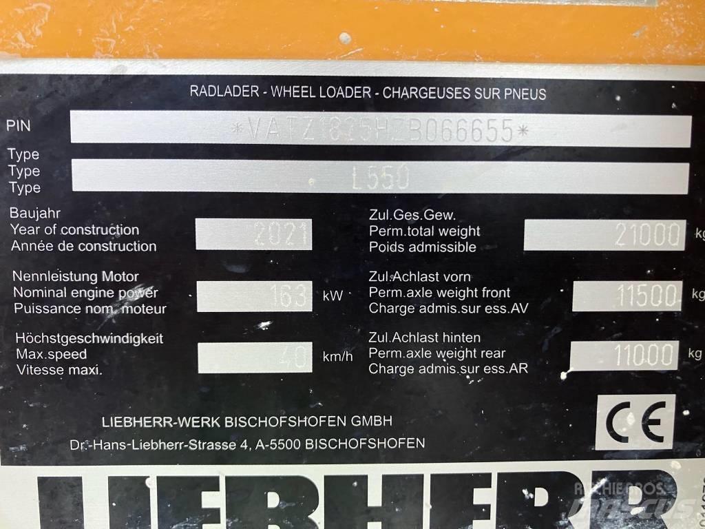 Liebherr L550 Xpower Utovarivači na kotačima