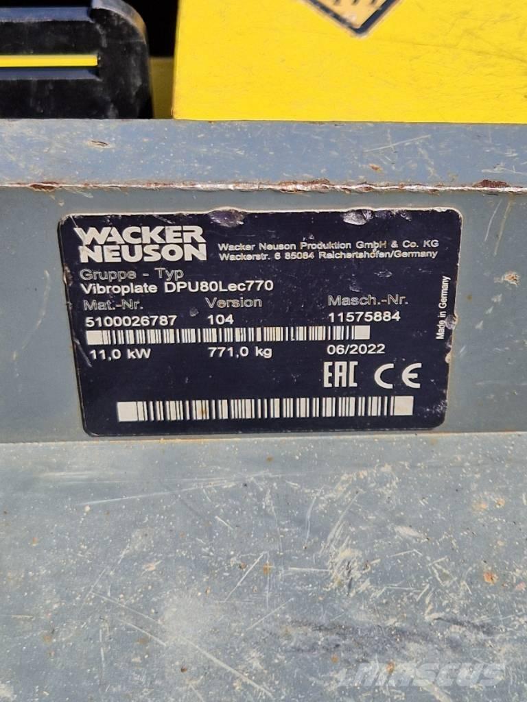 Wacker Neuson DPU 80 Vibro ploče