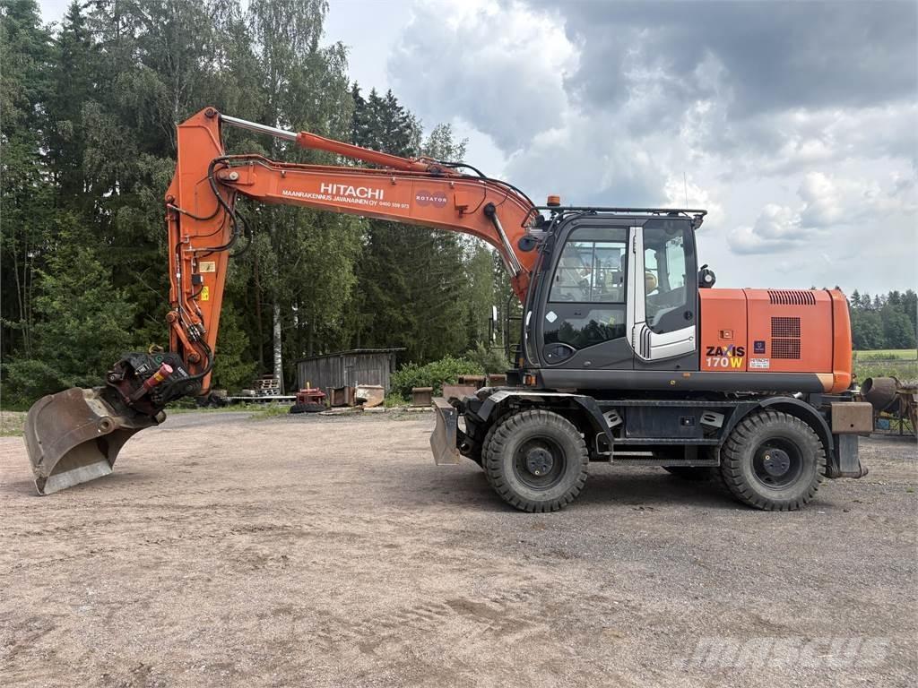 Hitachi ZX170W-3 Bageri na kotačima