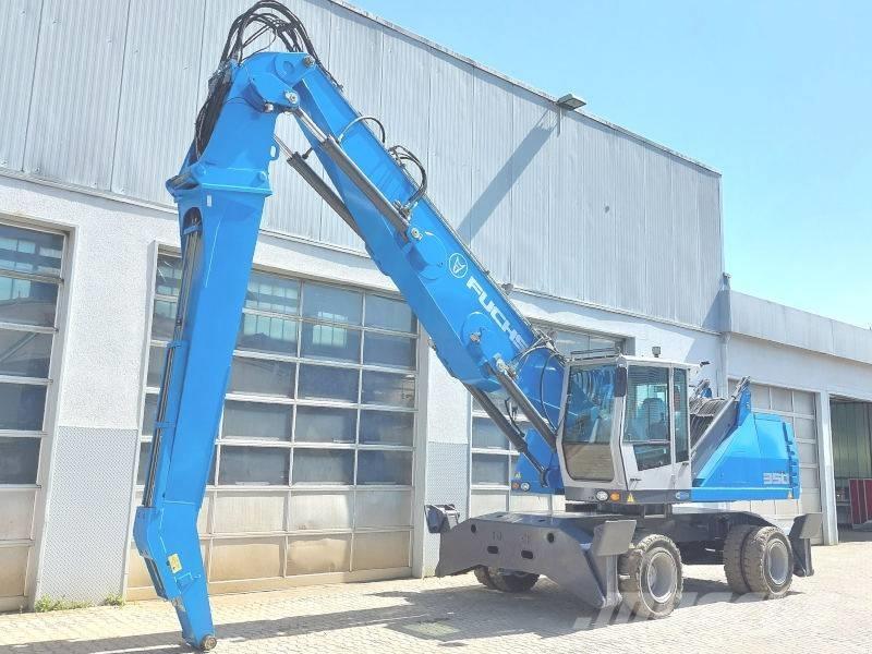 Fuchs MHL 350 E FQC Bageri za manipuliranje materijalom / otpadom
