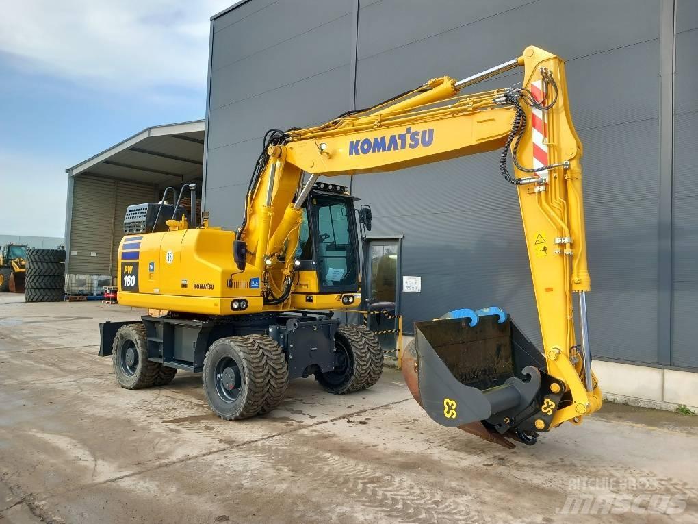 Komatsu PW160-11E0 Bageri na kotačima