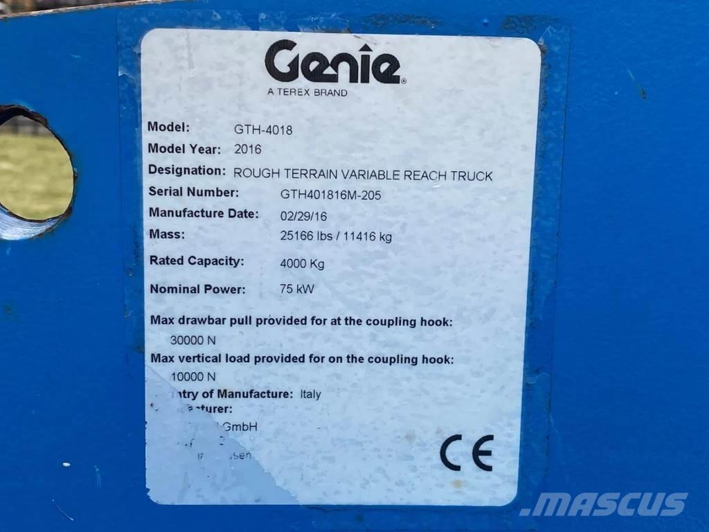 Genie GTH- 4018 Teleskopski viličari