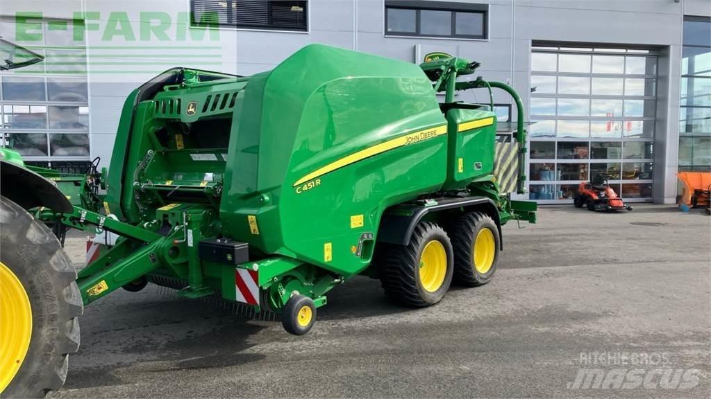 John Deere C451R Balirke za kockaste bale