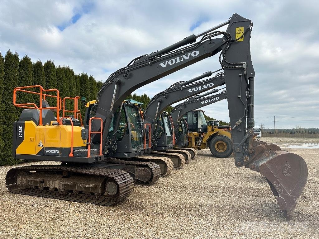 Volvo EC 140 EL Bageri gusjeničari