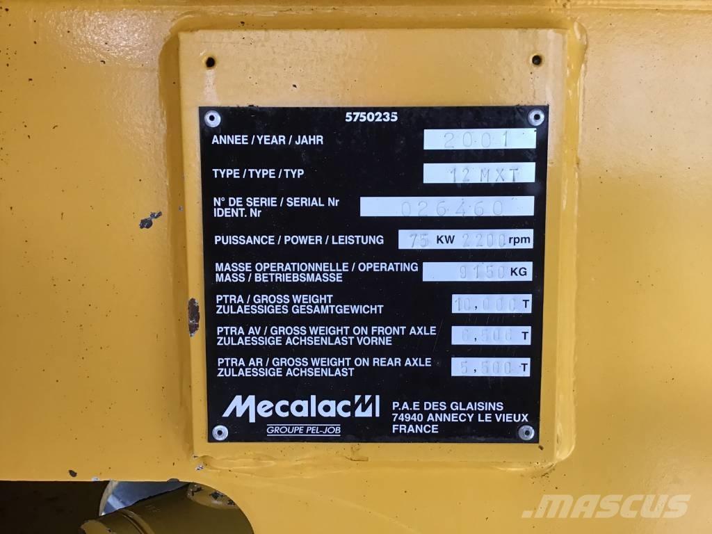 Mecalac 12 MXT Bageri na kotačima