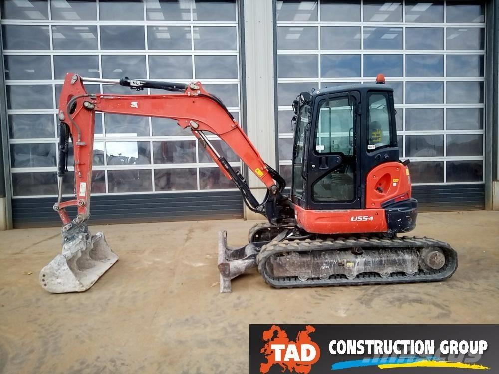 Kubota U 55-4 Mini bageri <7t