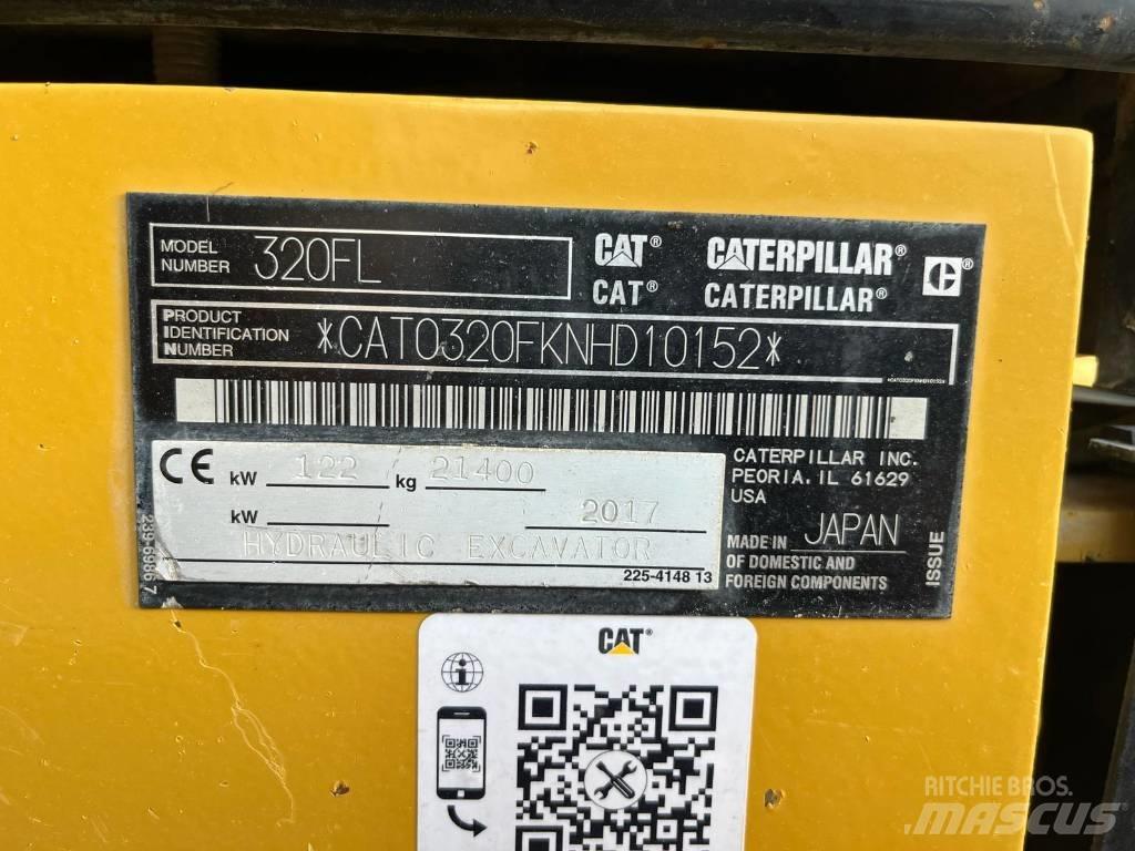CAT 320 FL Bageri gusjeničari