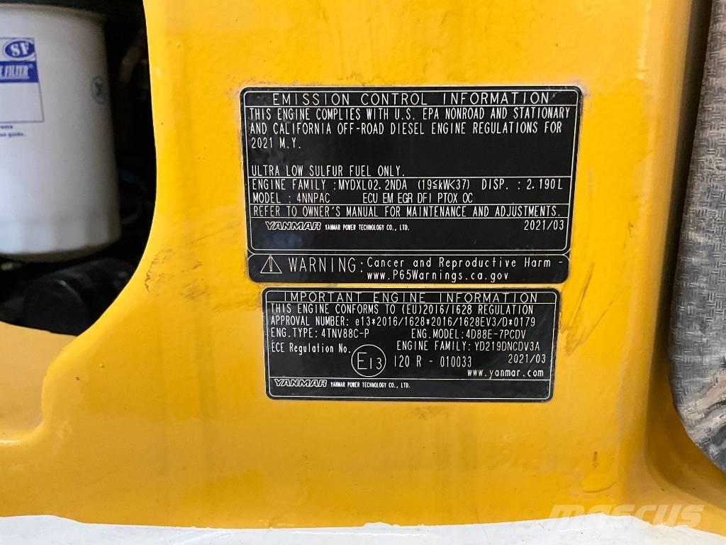 Komatsu PC 55 MR-5 Mini bageri <7t