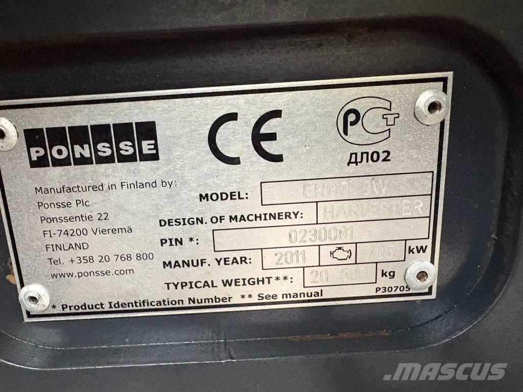 Ponsse Ergo 8W Harversteri