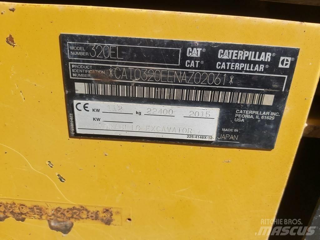 CAT 320 EL Bageri gusjeničari