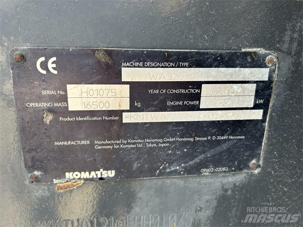 Komatsu WA320-7 Utovarivači na kotačima