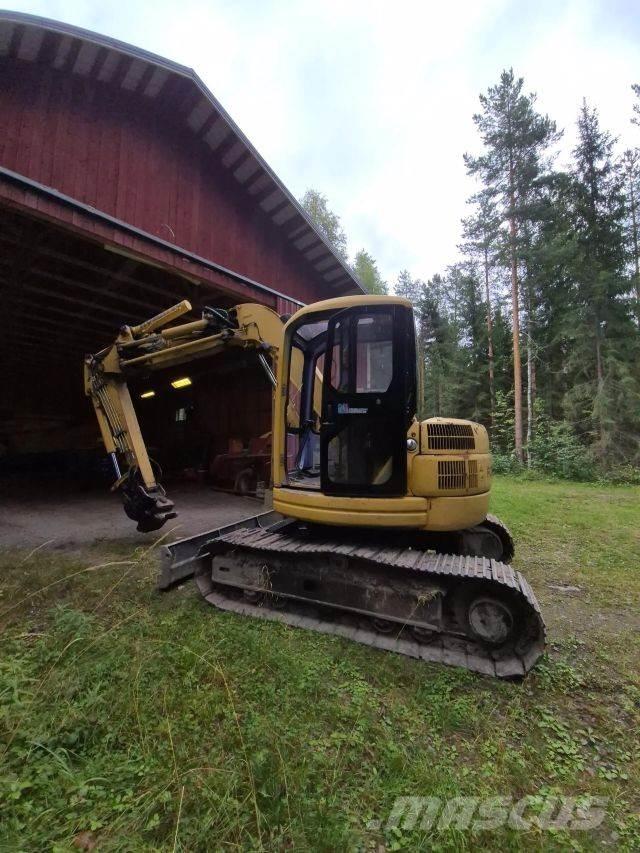 Komatsu PC75 UU Bageri gusjeničari